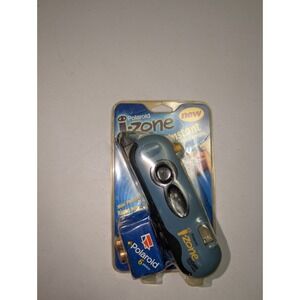 Polaroid I-Zone Instant Pocket Blue Film Camera Japan NEW AS-IS 2000